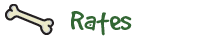 Pet Care Rates